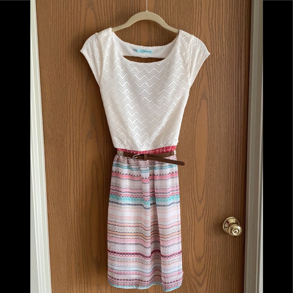 Multi colored mini dress